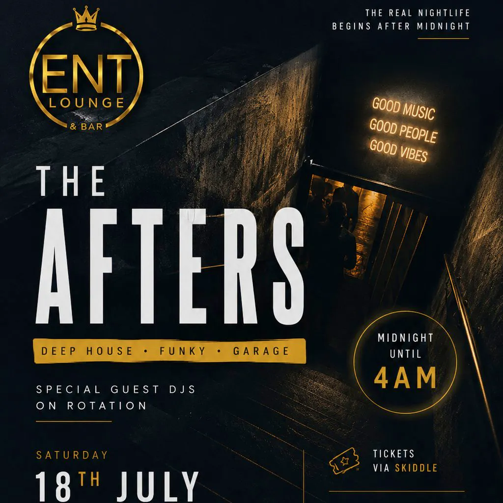 The Afters at THE ENT BAR