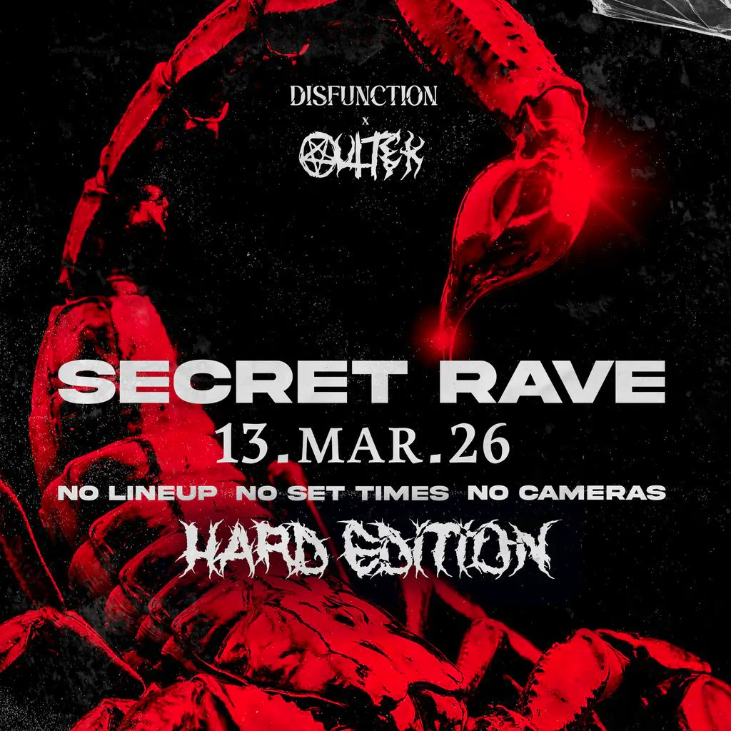 DISFUNCTION: Secret Rave HARD EDITION x OUTTEK at Room2