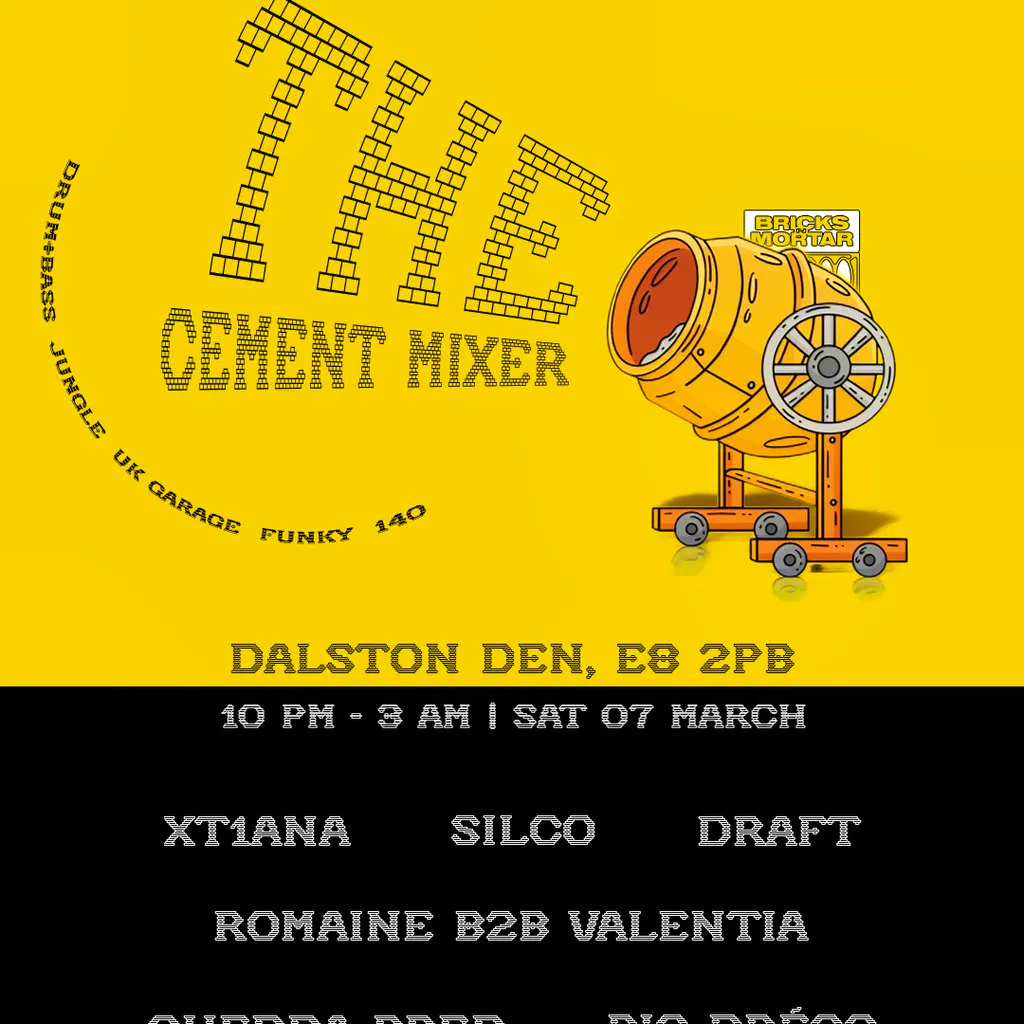 Bricks n' Mortar: The Cement Mixer at Dalston Den