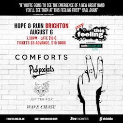 This Feeling - Brighton  Tickets | The Hope And Ruin Brighton  | Sat 6th August 2022 Lineup