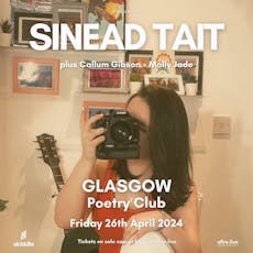 Sinead Tait + support - Glasgow at Poetry Club