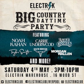 BIG COUNTRY DAYTIME PARTY - 3pm-10pm Sat 4th May - Bank Holiday