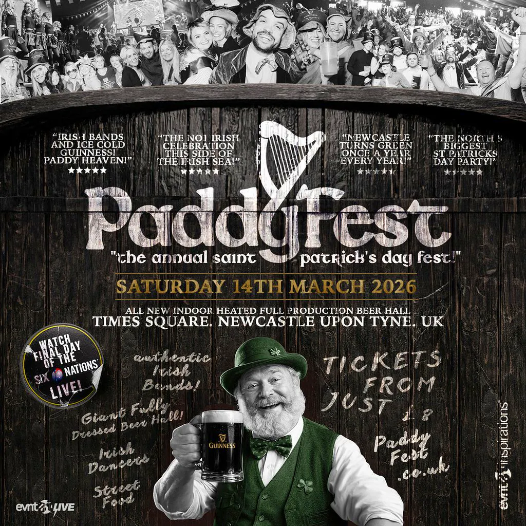 Paddys Fest 2026 at Times Square Newcastle