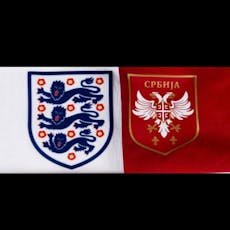 England V Serbia at Flannellys Club