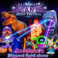 Illuminate Gigantic light festival at Barnhill Farm