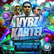 Vybz Kartel - Free Bashment Party - Everyone Free Before 12AM at The Lighthouse Bar And Club