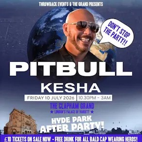 Pitbull & Kesha Hyde Park After Party! (London)