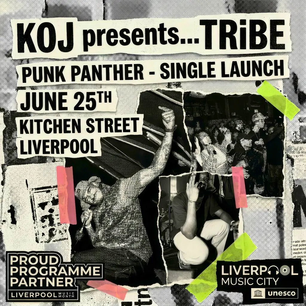 KOJ presents... TRiBE: 'Punk Panther' Single Launch at 24 Kitchen Street