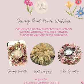 Spring dried flower workshop