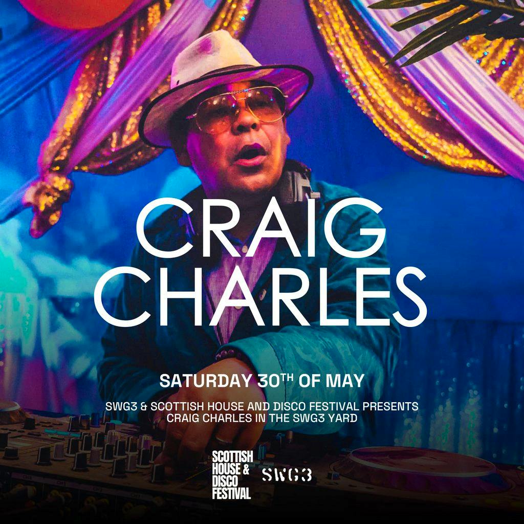 Craig Charles at SWG3