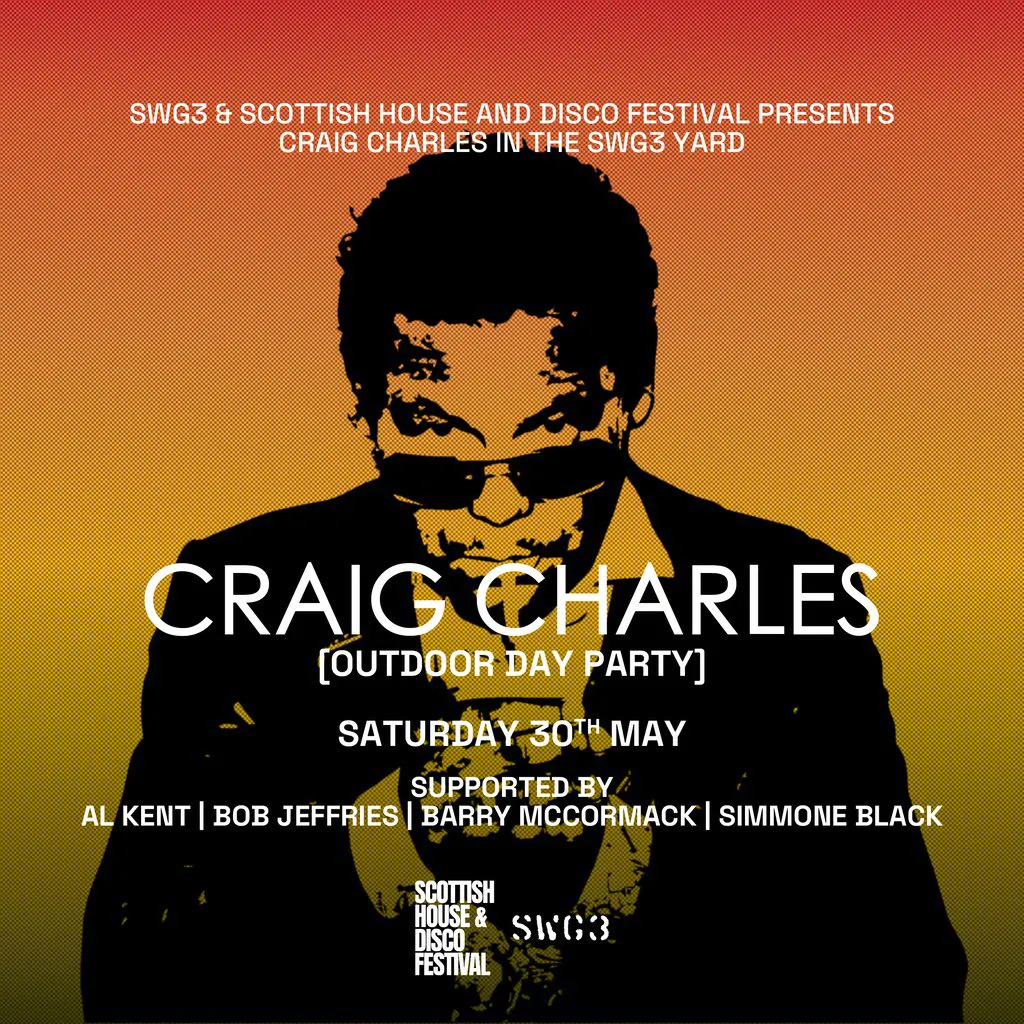 Craig Charles at SWG3