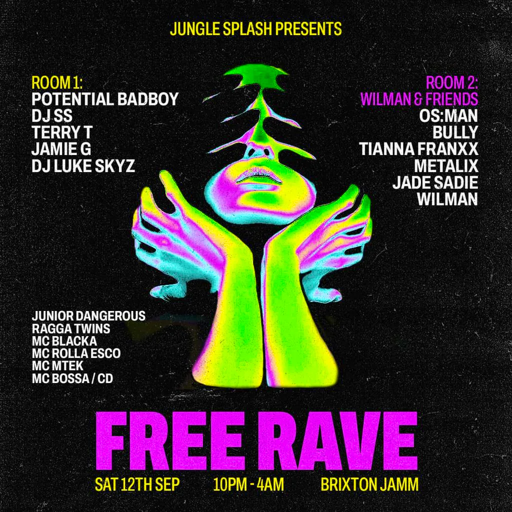 Jungle Splash at Brixton Jamm
