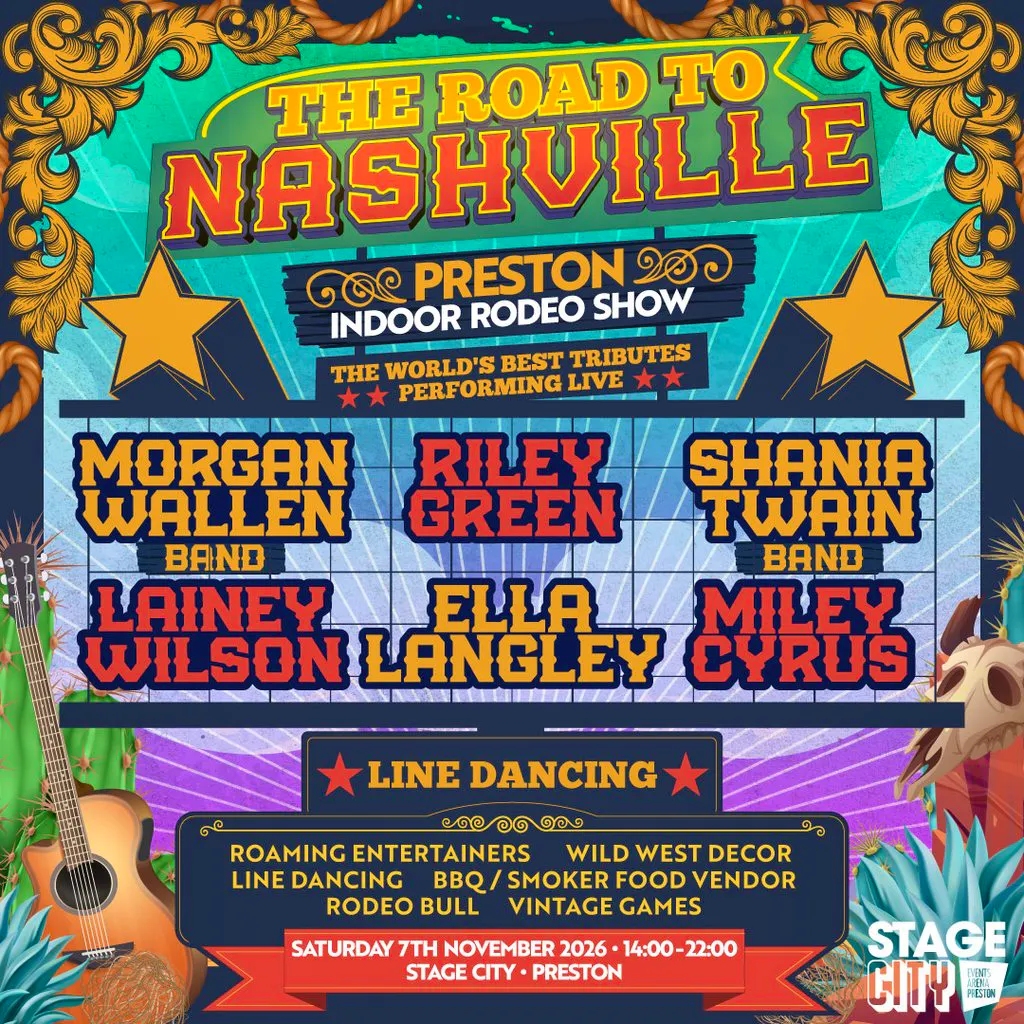 Road to Nashville Indoor Rodeo Show | Stage City at Stage City Preston