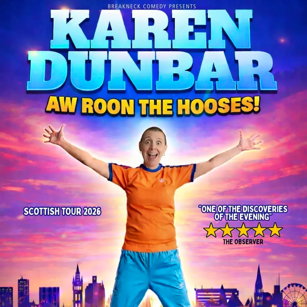 Karen Dunbar at Clydebank Town Hall