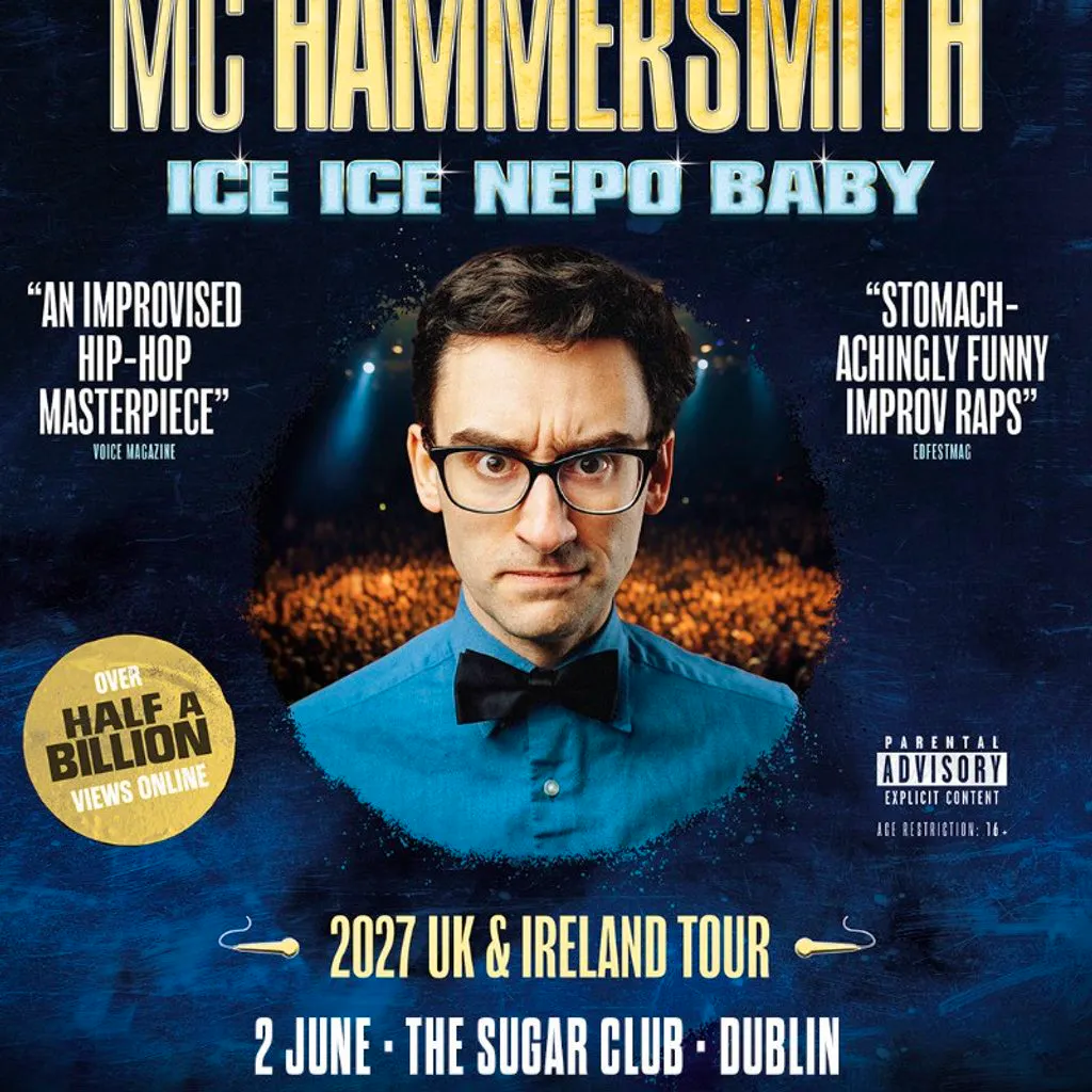MC Hammersmith "Ice Ice Nepo Baby" at The Sugar Club