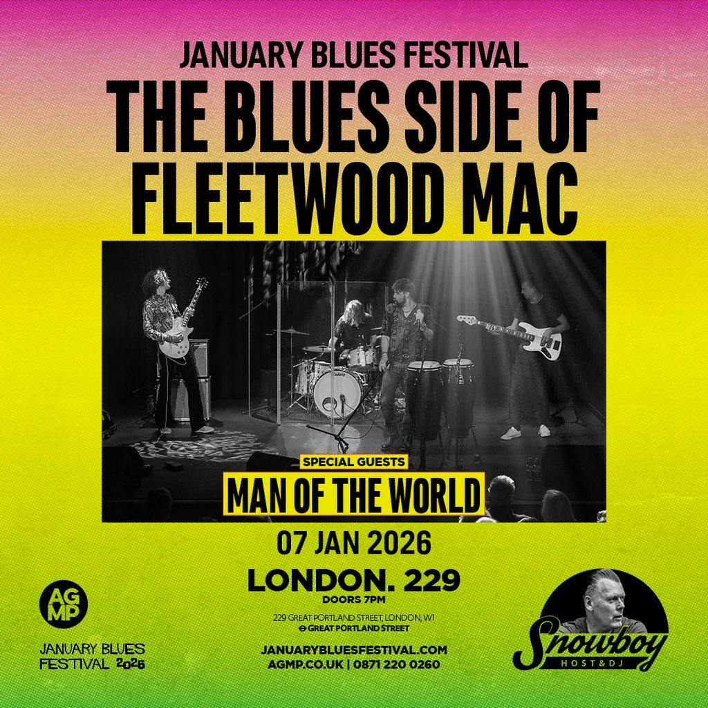 January Blues: THE BLUES SIDE OF FLEETWOOD MAC at 229   London