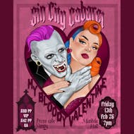 Sin city cabaret-My bloody Valentine at Mandela Hall