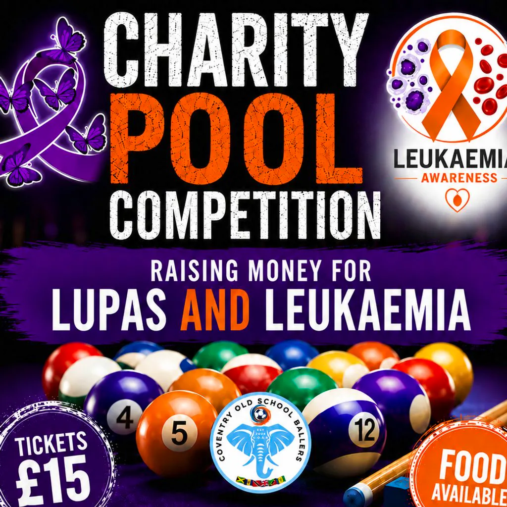 Charity Pool Competition at Coventry Caribbean Association