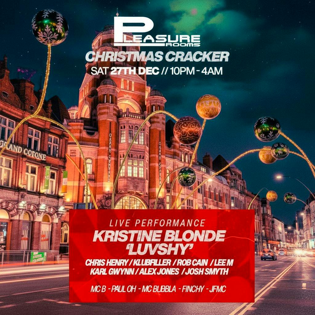 PleasureRooms - Christmas Cracker at The Dome At Grand Central Hall