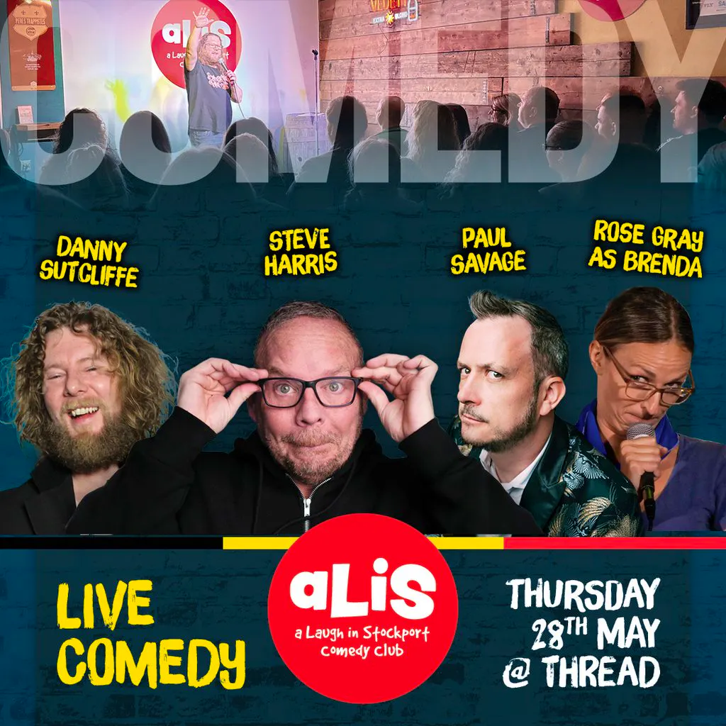 A Laugh In Stockport Comedy Club - May at Thread Stockport