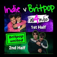INDIE v BRITPOP Double Headliner at The Marrs Bar In Worcester