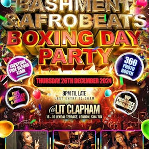 Bashment & Afrobeats - Boxing Day Party