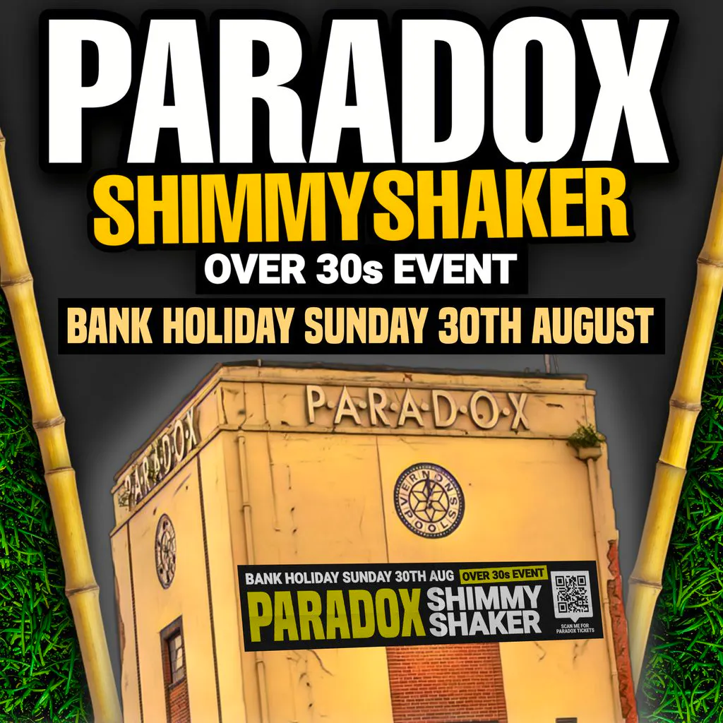 Paradox SHIMMY SHAKER Summer Special at The Oldy Club
