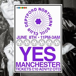 Deptford Northern Soul Club Tickets | YES Manchester  | Sat 8th June 2024 Lineup