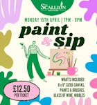 Paint and Sip at The Scallion