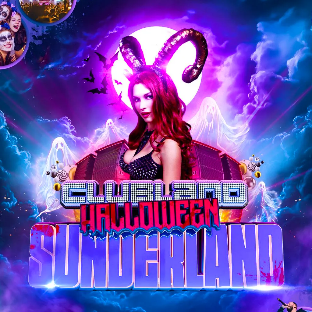 Clubland Halloween Sunderland at Elysium Nightclub Sunderland