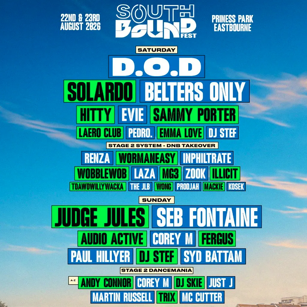 Southbound Fest at Princes Park Eastbourne