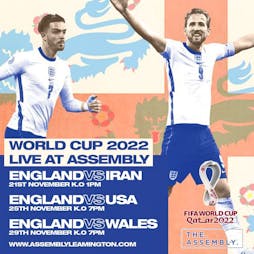 England v Wales 29|11|22 Tickets | The Assembly Leamington Spa  | Tue 29th November 2022 Lineup