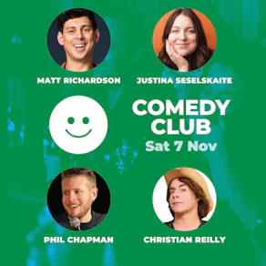 Comedy Club with Matt Richardson & Guests