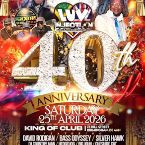 Luv Injection 40th Anniversary