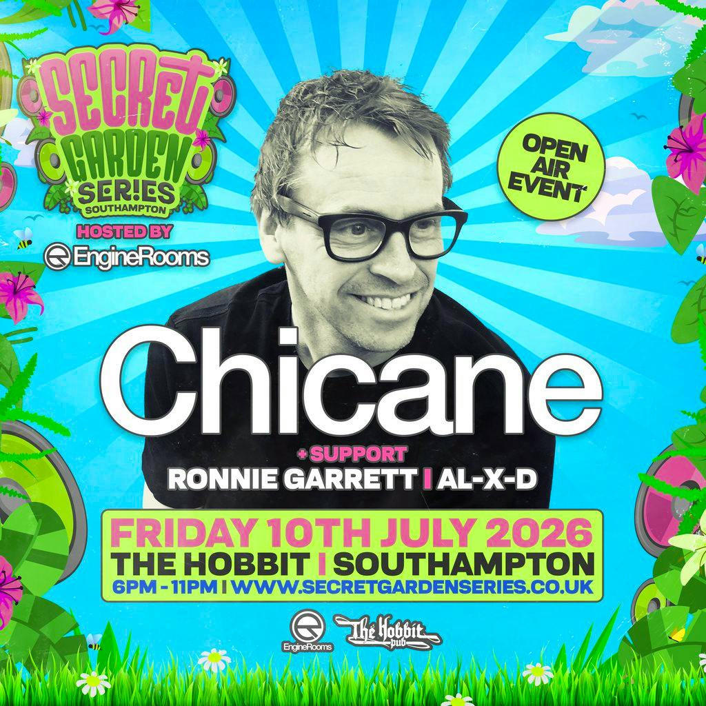 Secret Garden Series with Chicane at The Hobbit Pub