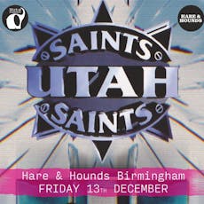 Utah Saints at Hare And Hounds Kings Heath