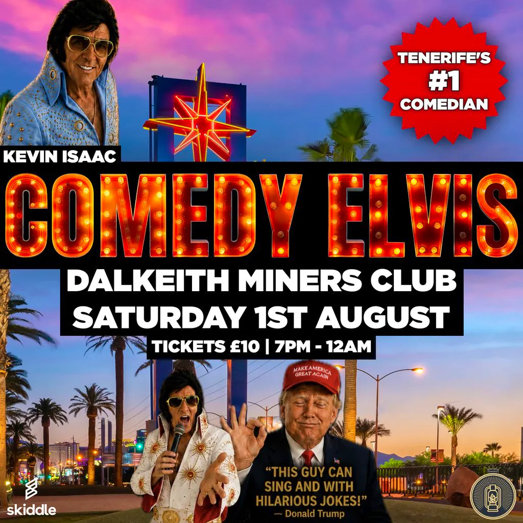 Comedy Elvis: Kevin Isaac at Dalkeith Miners Club