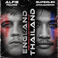 LIVE MUAY THAI | England vs Thailand | Alfie Pearse vs Superlek at Woolwich Works