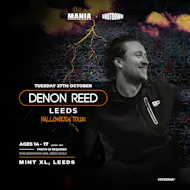 Mania U18 x Shutdown Halloween: Leeds W/ DENON REED at Mint Xl