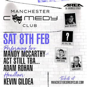 Manchester Comedy Club - Saturday 8th February