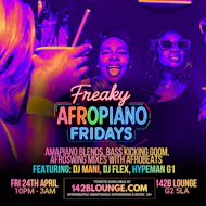 Freaky AfroPiano Fridays!!! at 142B Lounge Glasgow