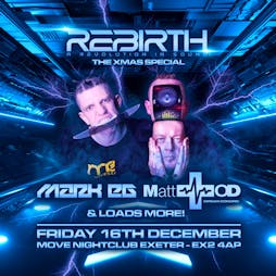 Rebirths Xmas party Tickets | Move Exeter  Exeter  | Fri 16th December 2022 Lineup