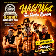 The Rodeo Romeos - Saturday 26th September 2026 - Afternoon Show at Casino Rooms