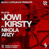 block x Influence: Jowi b2b Kirsty at Liberty Lane