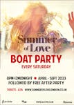 SUMMER OF LOVE - London Boat party and free afterparty 