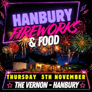 Hanbury Fireworks & laser show Spectacular at The Vernon
