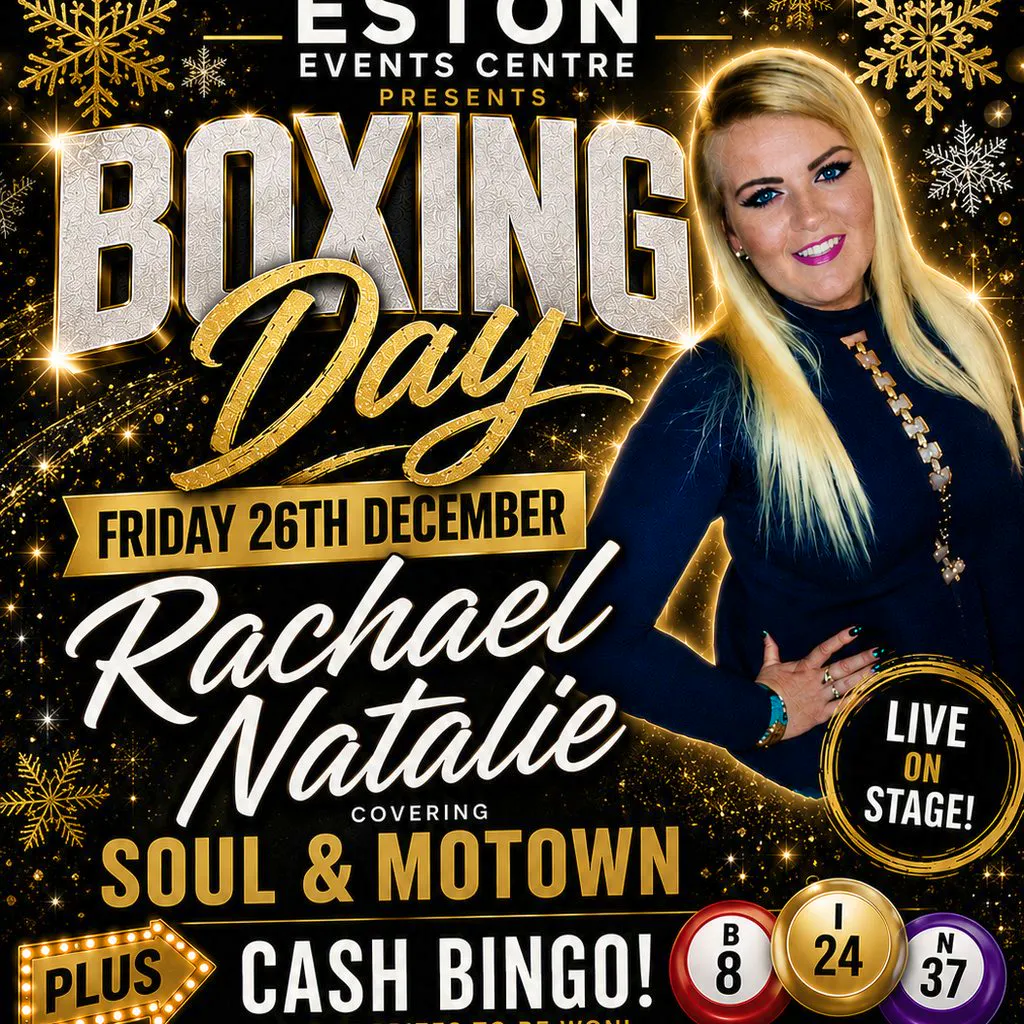 Boxing Day with Rachael Natalie at Eston Events Centre