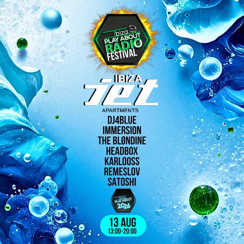 Ibiza PlayAbout Radio Fest: Pool Party #3 at Jet Ibiza at Ibiza Jet Apartments