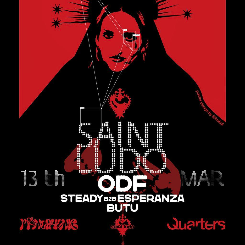 Monophonic presents: Saint Ludo at Quarters Brighton