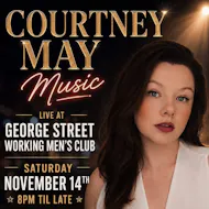 Courtney May - singer at George Street W.M.C.